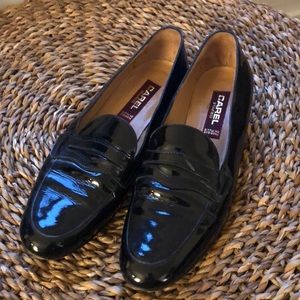 Carel patent leather loafers-like new!